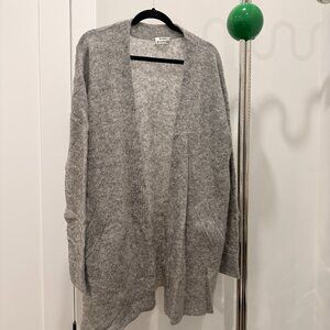 Acne studios Mohair Gray Cardigan Size XXS